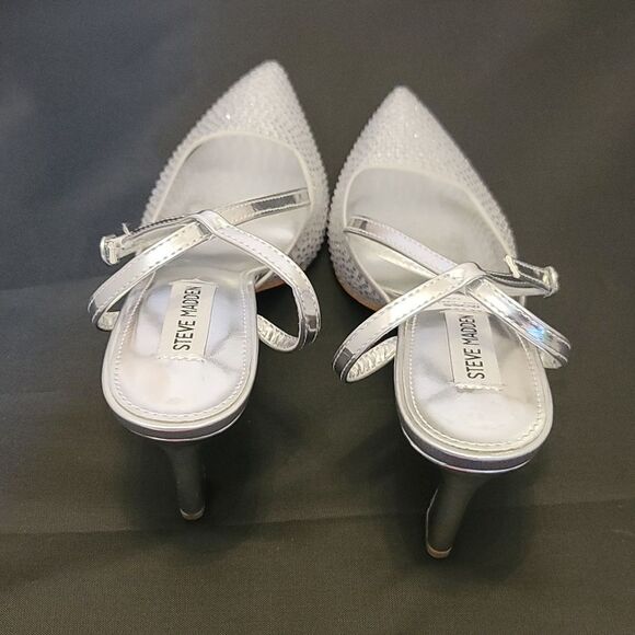 BRAND NEW STEVE MADDEN WOMEN'S RHINESTONE  HEEL PUMP - Picture 6 of 15
